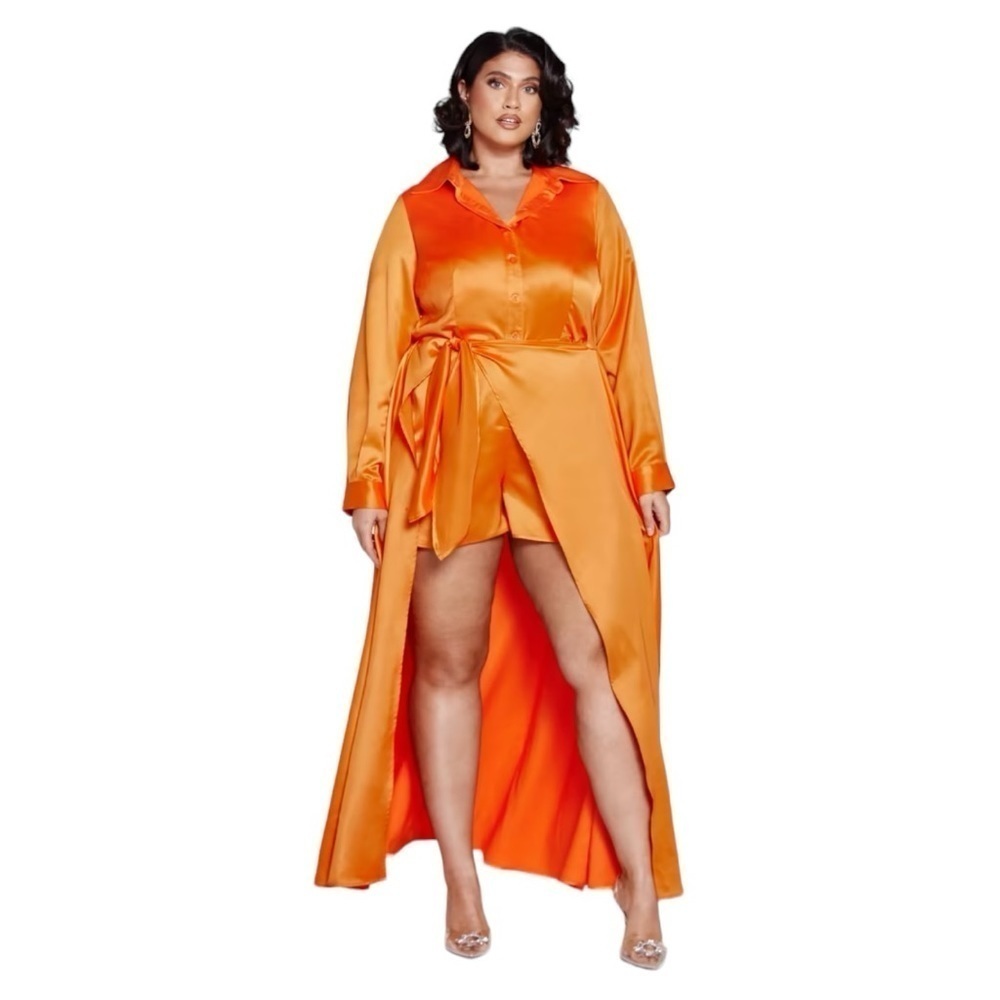 Fashion to Figure Don’t Kill My Vibe Maxi Romper Dress - Patrick Starrr Size 3